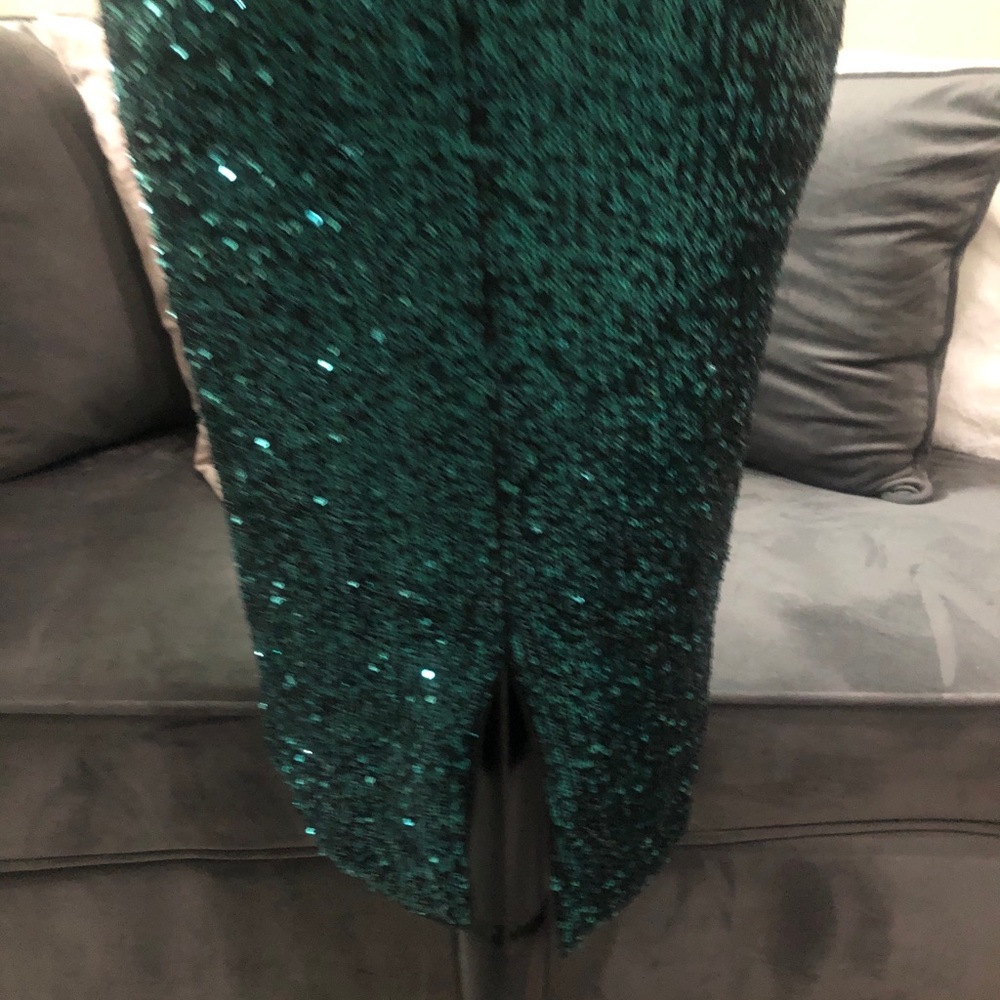 Beautiful chain strap sequin dress